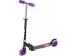 Scooter Pieghevole Nils Extreme HD025 Led Viola