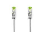Cavo Di Rete CAT7 | S/Ftp | RJ45 Maschio | RJ45 Maschio | 0,50 M | Senza Strappo | Rotondo | Lszh | Grigio | Etichetta