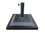 Base Per Ombrellone Aktive 44 X 33 X 44 Cm In Plastica Nera