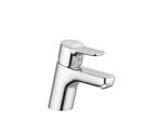 Kludi Pure&Easy Mitigeur Monocommandé Pour Lavabo, Hauteur De Bec 60Mm, Sans Garniture D'éCoulement, Chrome, 373870565, 373870565