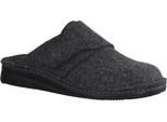 Finn Comfort Zams Uomo, Pantofole, Feltro, Antracite, Plantare Estraibile - Brand Finn Comfort, Grigio