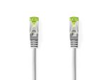 Cavo Di Rete CAT7 | S/Ftp | RJ45 Maschio | RJ45 Maschio | 3,00 M | Senza Strappo | Rotondo | Lszh | Grigio | Etichetta
