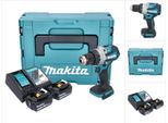 Trapano Avvitatore A Batteria Makita Ddf 489 Rfj 18 V 73 Nm Brushless + 2X Batteria Ricaricabile 3,0 Ah + Caricabatterie + Makpac