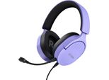 Trust Trust Gxt 489P Fayzo Cuffia Cablata Head-Band Gaming Nero, Viola