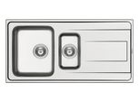 Lavello In Acciaio Inox Pyramis Alea 100X50 11/2B1D