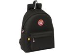 Zaino Scuola Kings League Porcinos Nero 33 X 42 X 15 Cm
