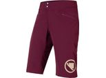 Pantaloncini Endura Singletrack Lite E8103 Standard Fit Uomo Loose Fit Senza Fodera Taglio Standard Melanzana Taglia 2XL E8103AU/7