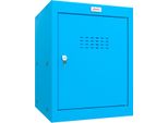 Phoenix CL0544BBK Phoenix Armadietto A Cubo CL0544, Serratura A Chiave, Blu