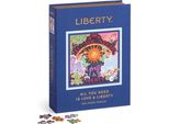 Galison Liberty Square Puzzle: Tutto Ciò Che Serve è Amore E Libertà 500 Pezzi