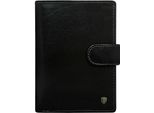 Rovicky | Portafoglio Da Uomo In Pelle, Con Rfid, Nero, 10X13 Cm