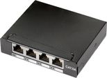 Logilink Professional NP0088 Distributore Mini Logilink, Cat.6A, 4 Porte, Nero