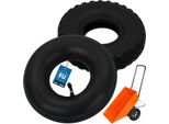 Kotarbau® Ruota Per Carriola 3.00-4 Pneumatico Per Carrello Porta Sacchi Pneumatico + Camera D'aria Per Carrello Di Stoccaggio Ruote Profilo Ruota Per Carrello Porta Sacchi Pneumatico In Gomma Piena Per Carrello Porta Sacchi Camera D'aria Carrello Di Trasporto Carrello Di Stoccaggio