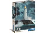Cle Puzzle 1000 Compact Lightouseinthestorm 39991