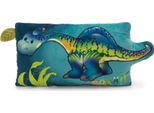 Nici 61575 Cuscino Dino Snackilus 43X25Cm Verde