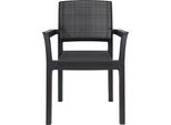Sedia Da Giardino In Plastica Toomax Alba Graphite