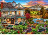 Puzzle Bluebird Puzzle Garden Country Home 500 Teile