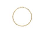 Armkette Firetti "Schmuck Geschenk Gold 375 Armschmuck Armband Goldarmband Panzerkette" Gr. 21, Gold (Gelbgoldfarben), ArmbäNder, Damen, 21, Gelbgold 375, Armkette