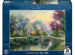 Schmidt Spiele - Puzzle - Thomas Kinkade - Evening Mood, 3000 Pezzi