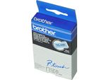 Etichette Termiche Brother TC595 - 9 Mm Di Larghezza X 7,70 M Di Lunghezza - Rettangolo - Termico Diretto - Bianco, Blu