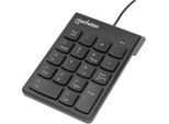 Manhattan Nummernblock Usb Schwarz Retail