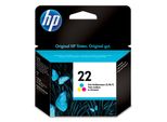 Hp Cartuccia Tricomia Ink 22 Ciano Magenta Giallo Deskjet F370 F375