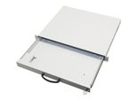 Aixcase AIX-19K1U-W Aixcase 19" Rack 1U Tastaturschublade Leer Lichtgrau"
