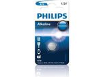 Philips A76 Batteria LR44 Alcalina 105 Mah