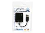 Hub Usb 2.0 Logilink Smile 4 Porte Nero