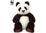 Wwf - Peluche - Panda (Seduto, 22 Cm) Peluche Realistico Orso Di Peluche