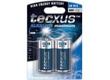 Tecxus Batteria Alcalina Massima Alcali-Manganese LR14/C Baby 1,5 V (Blister Da 2)