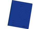 Raccoglitore A Fogli Mobili Herlitz Easyorga, Din A4, Cartoncino Manila, Blu