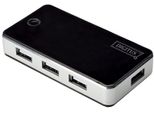 Digitus Usb-Hub 7-Port 2.0->7Xa2.0 M.Netzteil Schwarz