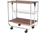 Carrello Da Cucina Wenko Dine Carrello Portavivande Su Rotelle Carrello Da Cucina Aiuto Credenza Maggiordomo