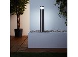 Brillante Luce Led Anti-Schizzi Avon | Luce Da Piedistallo Per Esterni | In Acciaio Inossidabile | Max. 4W Con Luce Bianca Fredda | Acciaio Inox/Plastica