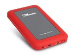 Hamlet Box Esterno Hard Disk 2.5" Usb 3.0 Sata Hot-Swap 5Gbit/S Rosso"