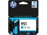 Hp CN050AE#301 951 Cartuccia D'inchiostro Ciano In Blister Multi-Tag, 700 Pagine 7Ml Per Hp Officejet Pro 8100 8610 8620
