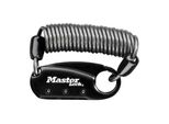 Moschettone Con Cavo Di Avvolgimento 1551EURDBLK - Master Lock