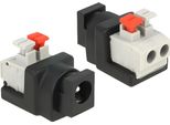 Delock Adapter Terminalblock 2Pin -> Dc 2,1 X 5,5Mm Buchse