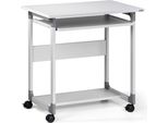 Durable Postazione Per Pc System 75 Fh, Grigio, 379610