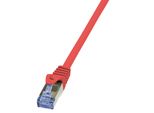 Cavo Patch Logilink, Cat. 6A, S/Ftp, 3,0 M, Rosso