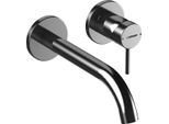 Miscelatore Monocomando Hansa Per Lavabo A Parete Hansapublic Dn 15, Sporgenza 225 Mm Bocca Ø 26 Mm Cromata