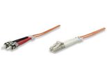 Intellinet 470360 Cavo Di Connessione In Fibra Ottica Intellinet Lc/St 1M Multimodale OM2 Arancione