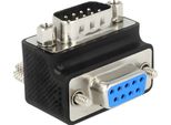 Delock Adattatore D-Sub9 -> D-Sub9 St/Bu 90° Viti Intercambiabili