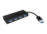 Hub 4-Port Icybox Usb 3.0 IB-AC6104-B Aluminium GehäUse (B) Retail