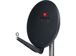 Antenna Parabolica Offset Triax 85Cm Grigio Ardesia Fesat 85 Hq Sg