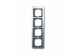 Busch-Jaeger 1724-80 Wandplatte/Schalterabdeckung Chrom (2CKA001754A4107)