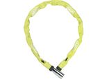 Lucchetto A Catena Abus 1500 Web - Lucchetto Per Bicicletta In Acciaio Speciale - Catena Rotonda Di 4 Mm Di Spessore - Livello Di Sicurezza Abus 3 - 60 Cm - Giallo/Verde