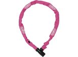 Lucchetto A Catena Abus 1500 Web - Lucchetto Per Bicicletta In Acciaio Speciale - Catena Rotonda Di 4 Mm Di Spessore - Livello Di Sicurezza Abus 3 - 60 Cm - Corallo