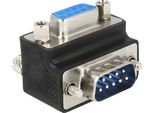 Delock Adattatore D-Sub9 -> D-Sub9 St/Bu 270° Viti Intercambiabili