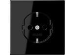 Jung Presa Di Corrente 1F Nero Glz Up IP20 Zp